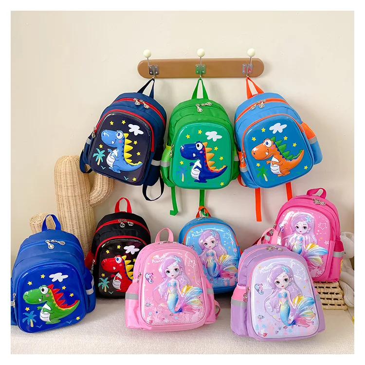 Haslor Hot Sale Custom Cute Dinosaur Waterproof School Bag Scratch ...