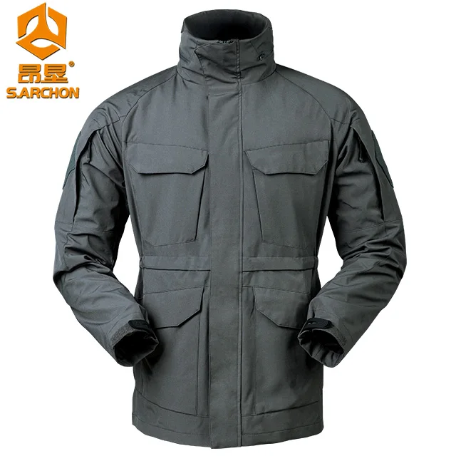 Sarchon Men's Windproof Camouflage Jacket - Casual Tactical