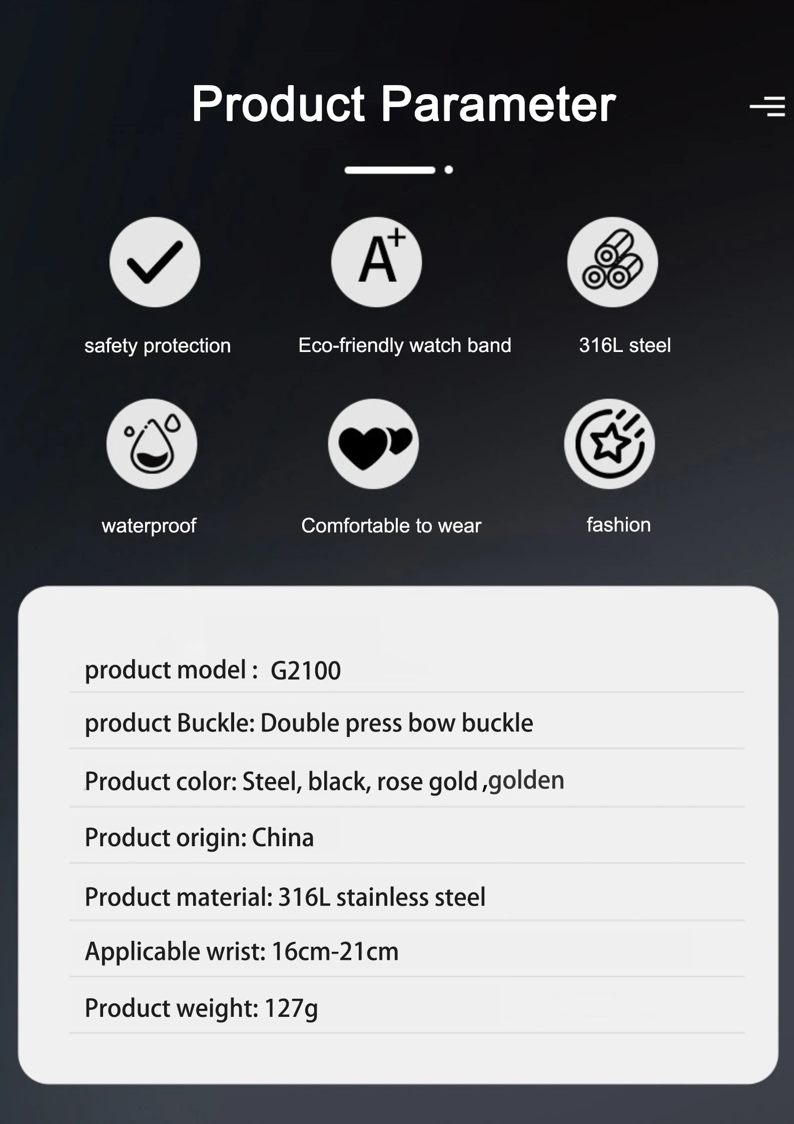 GA2100 Metal Case & Band Mod Kit - Stainless Steel Upgrade For G-Shock Watches