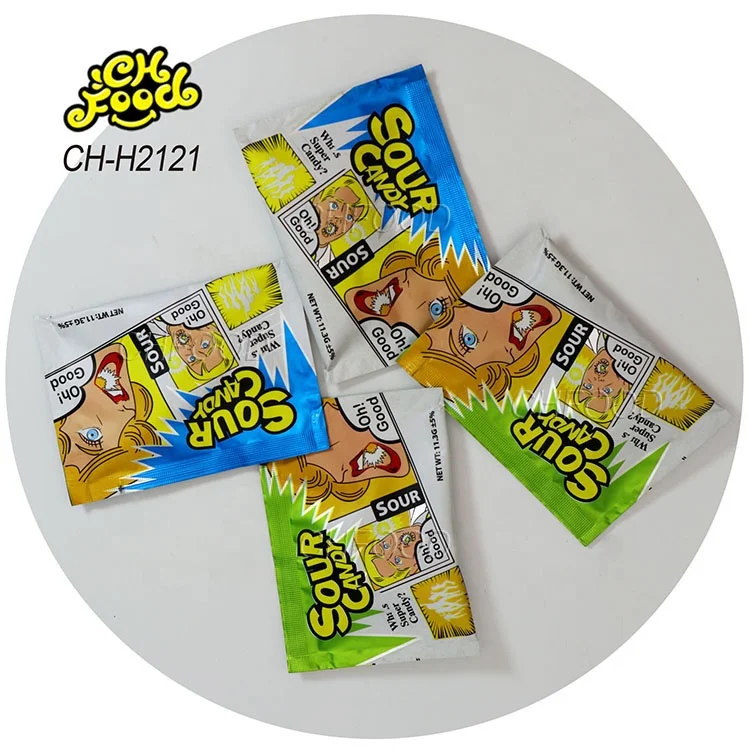 China Manufacturer Halal Sweets Snack Super Sour Hard Candy Sweet Wholesale Fruit Candy