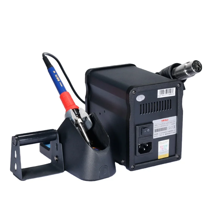 CH1/CH2/CH3 Three Storage YIHUA 995D+ Desoldering Hot air Rework Soldering Station
