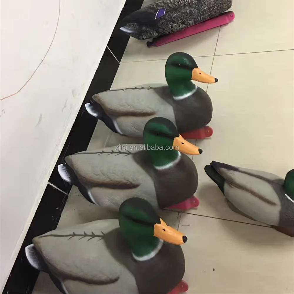 Full Size Oversized Mallard Drake Greenhead Flocking Hunting Duck Decoy