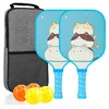 2 rackets, 4 balls, 1 gray bag [Kids' RT-029]