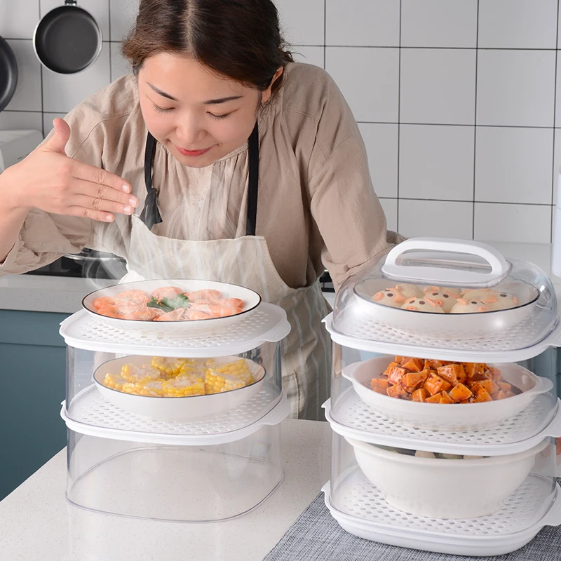 Многослойный пластиковый сетчатый пылезащитный чехол для сохранения свежести и тепла