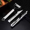 Couteau à éplucher ensemble trois pièces