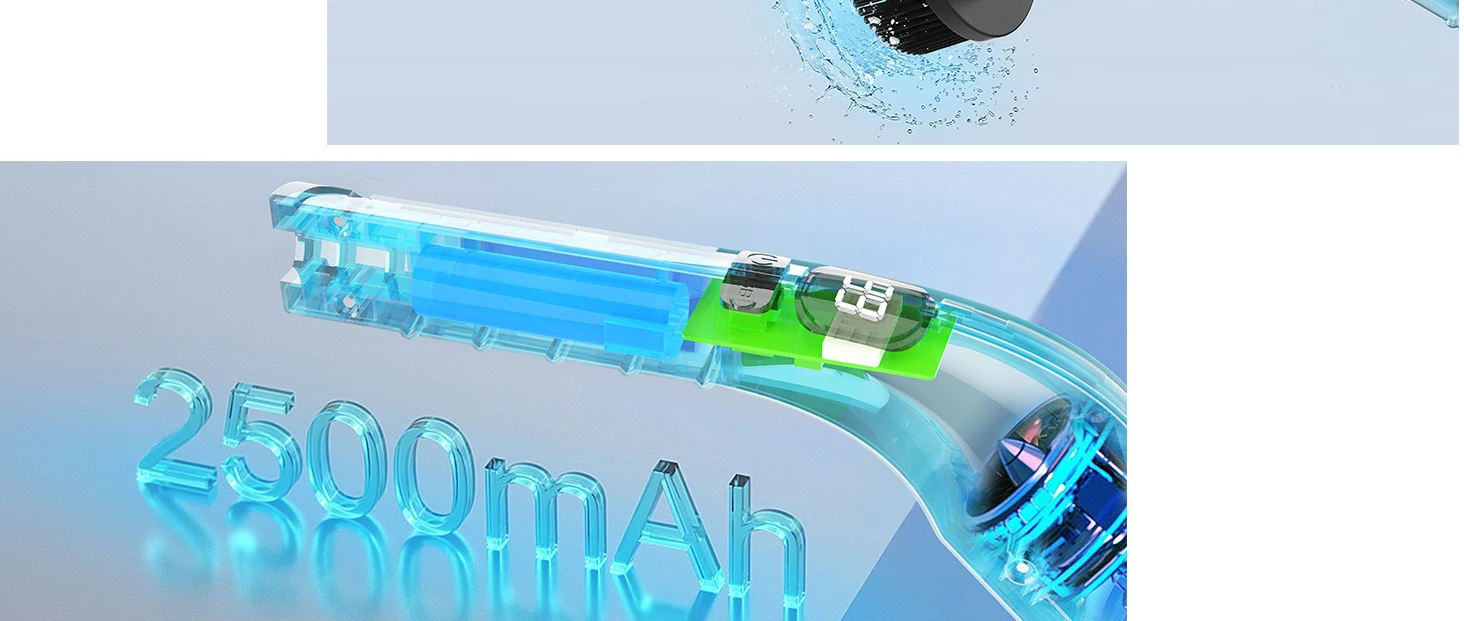 Home Kitchen Floor Cleaning Brush Long Handle Extendable Wireless Electric Rotating Model with Plastic Material