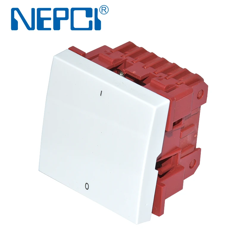 45*45mm Light Switch 1 Gang 1 Way Power Switch - Buy Light Switch 1 ...