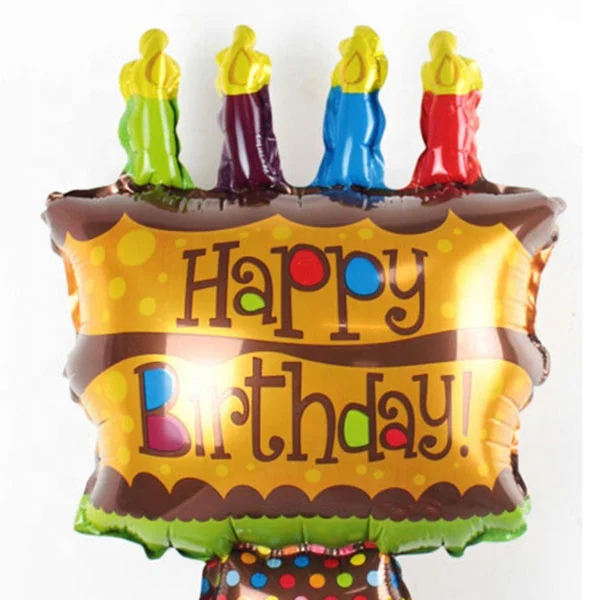 Милый воздушный шар из алюминиевой фольги, надувные шары для детей, украшение для торта на день рождения, вечеринки, церемонии, мероприятия, Прямая поставка