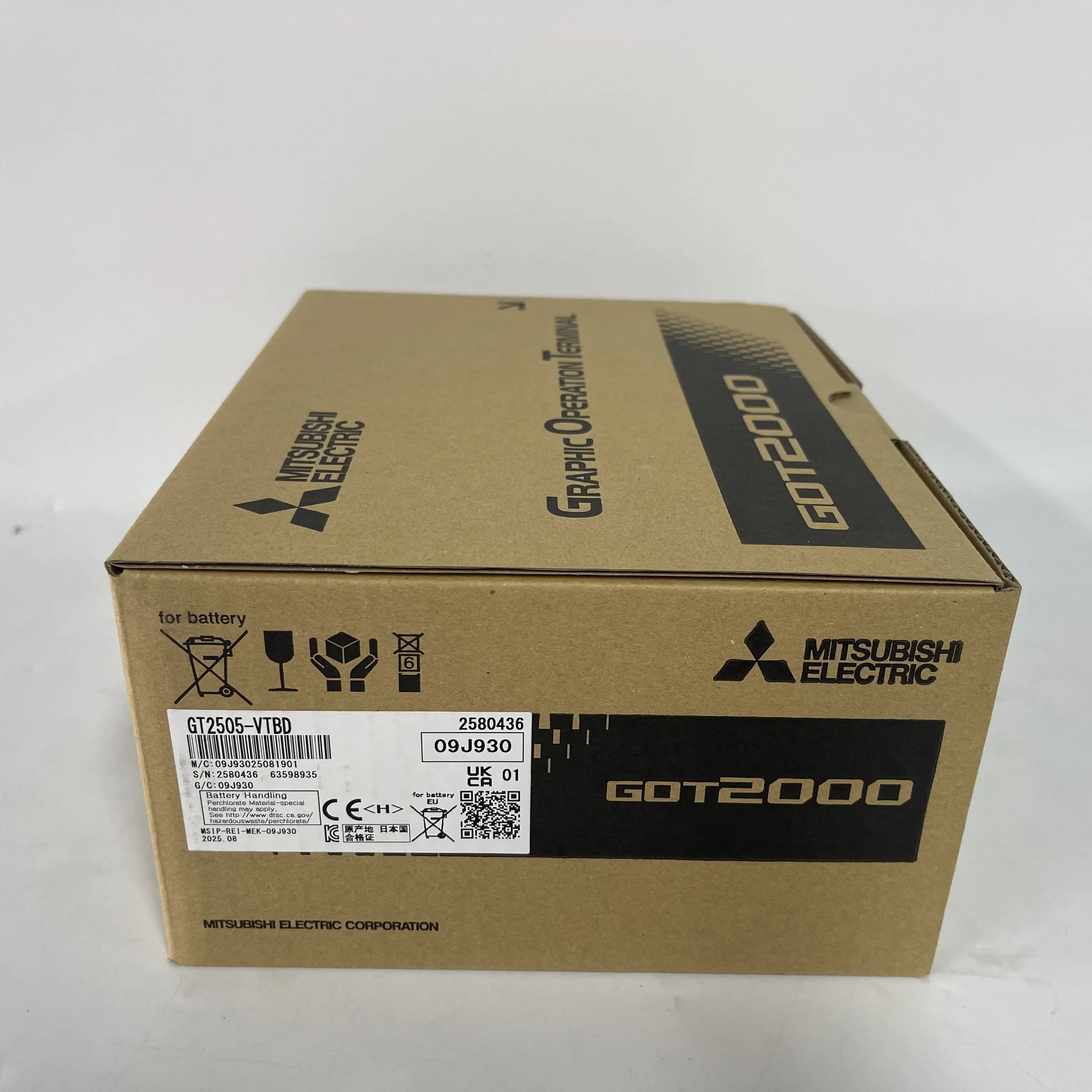 Mitsubishi Graphic Operation Terminal HMI GT2505-VTBD