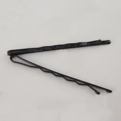 Металлические заколки-невидимки с белыми волнами 50 шт./уп. 5 см простой слайдер для волос «сделай сам» банты аксессуары розовый кофейный черный