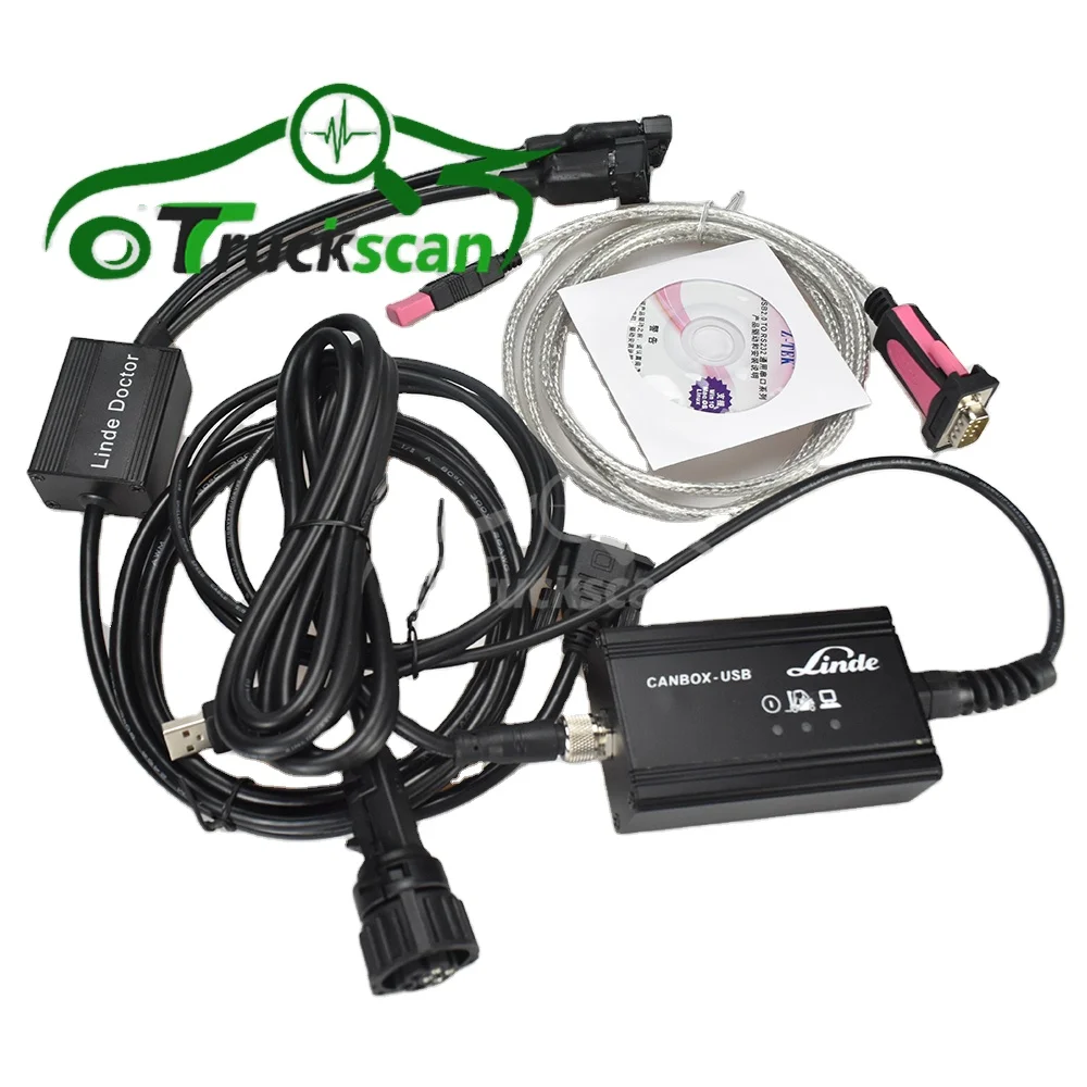 Linde Pathfinder Software with Linde Canbox Diagnostic Tool Forklift Truck Scanner Tool with 2-Year Warranty