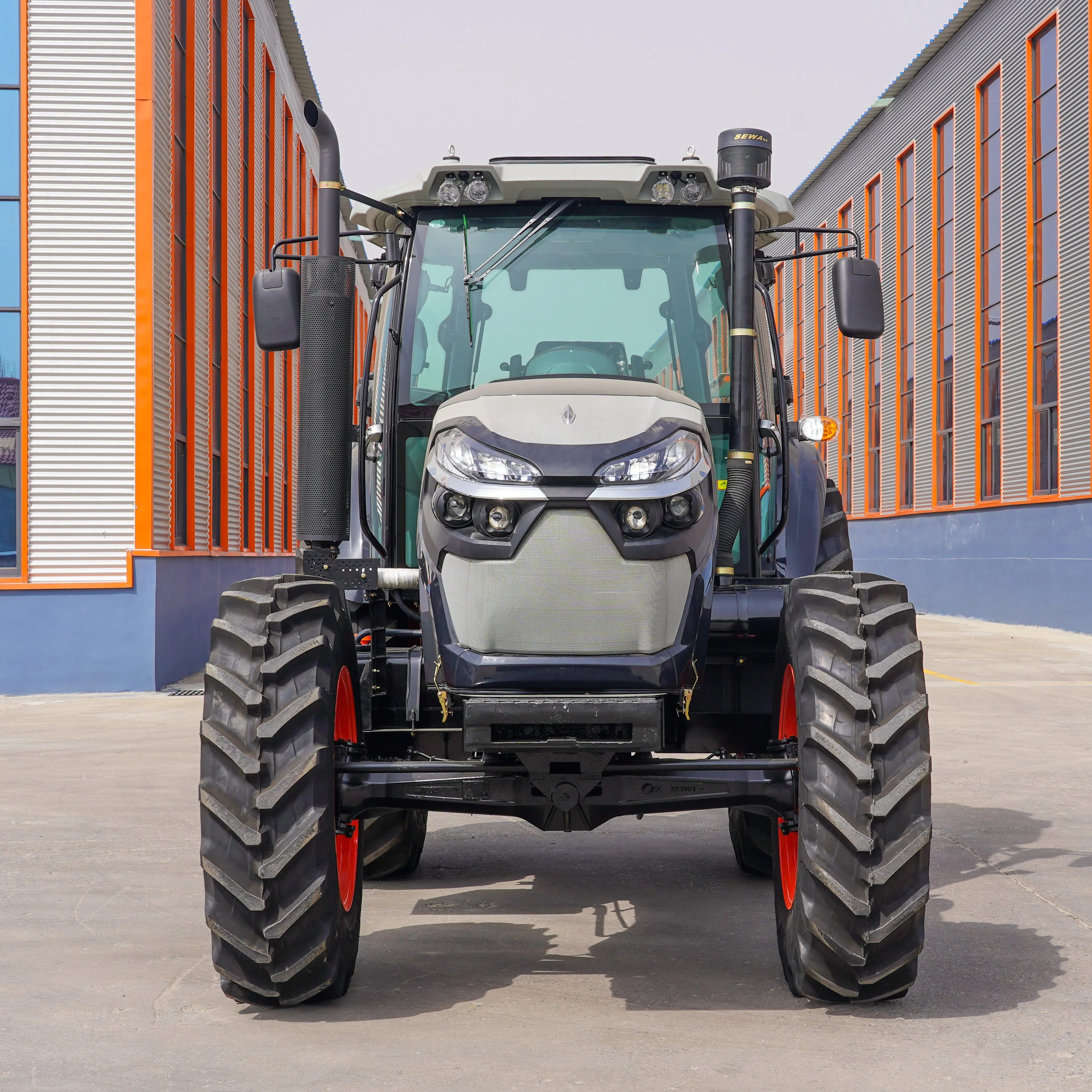 Free Shipping Farm Tractor EPA Engine 70 hp 80hp 90hp 100hp 4*4 Wheel Farm Drive Tractor  Tractors