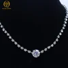 White Gold/White D Color Diamond