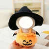 Bat Pumpkin+Sombrero de felpa negro-sin muñeca