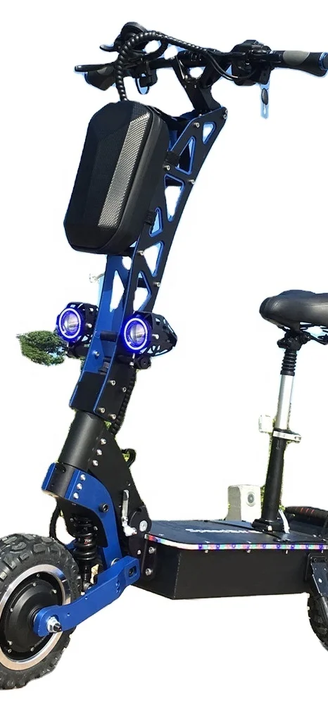 11/13inch dual motor electric scooter 5600w foldable with