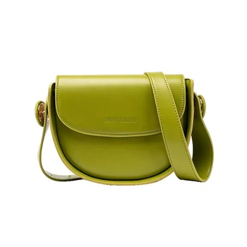 Luxury Simple Designers Genuine Leather Shoulder Hand Bags Custom Women's Messenger Bags