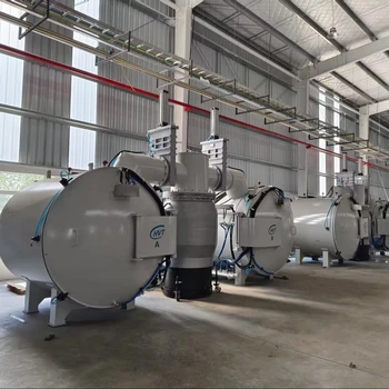 Automatic Double Chamber Vacuum Brazing Resistance Furnace with Motor and Pump Core Components New for Metal Heat Treatment