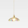 Three-head golden long plate L80-D25cm- warm light