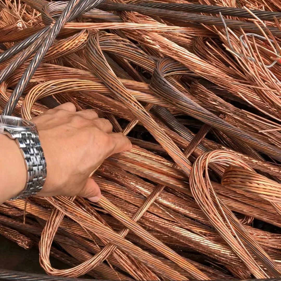 High Quality Wholesale Supply 99.99% Purity Copper Cable Scrap