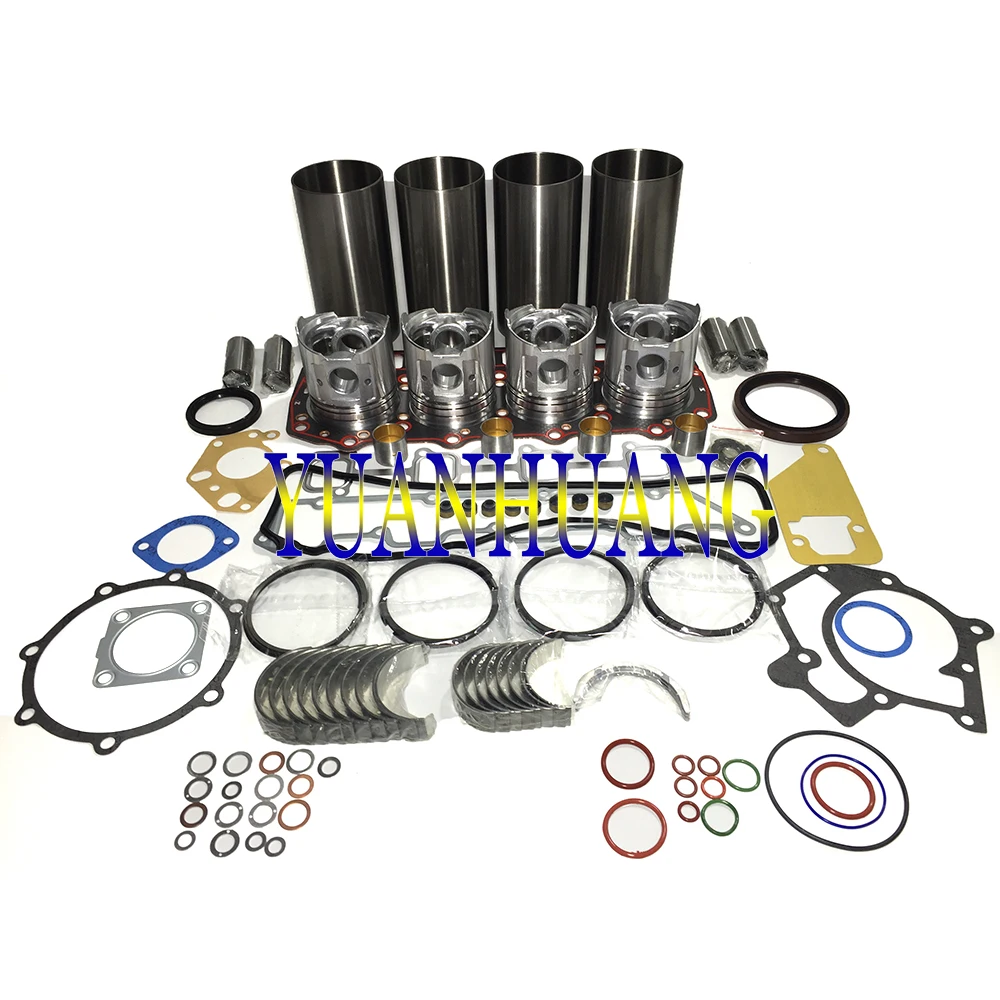 Heavy Equipment Parts & Accessories Kubota V1505 Overhaul Kit / Liners