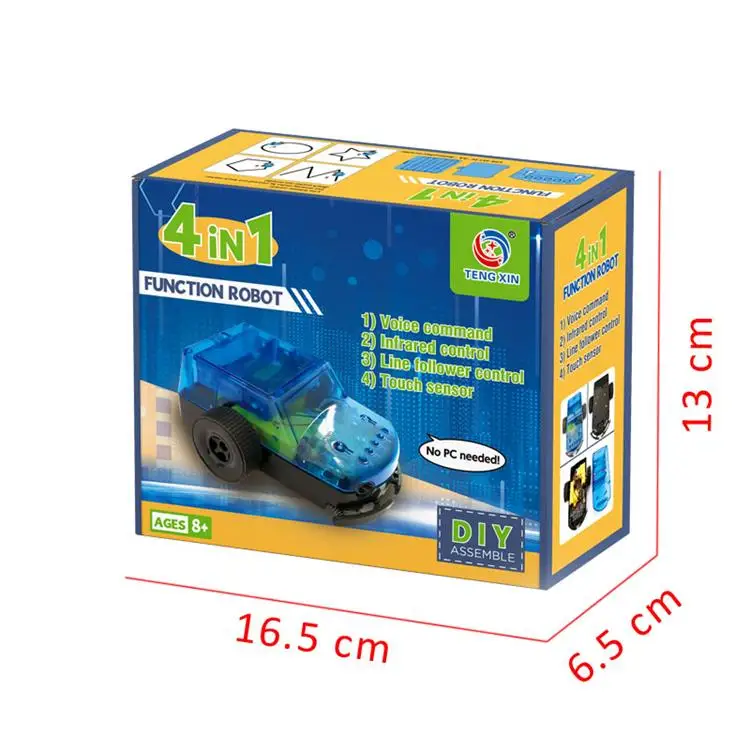 4 In 1 Function Robot Set Wholesale Science Educational Kits For Kids