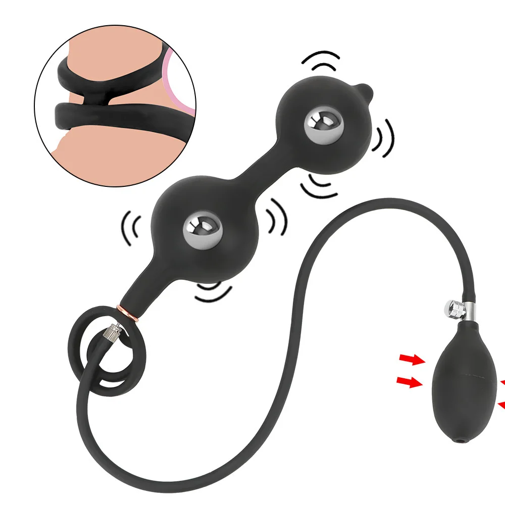 11 Models Hidden Homemade Ass Intruder XXL Anal Beads Huge Inflatable Butt Plug for Mens