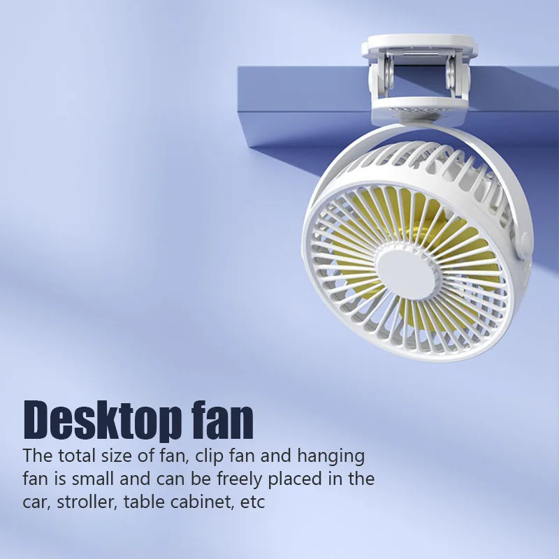 Mini Usb Electric Fan, Portable, 4000mAh - detail 18