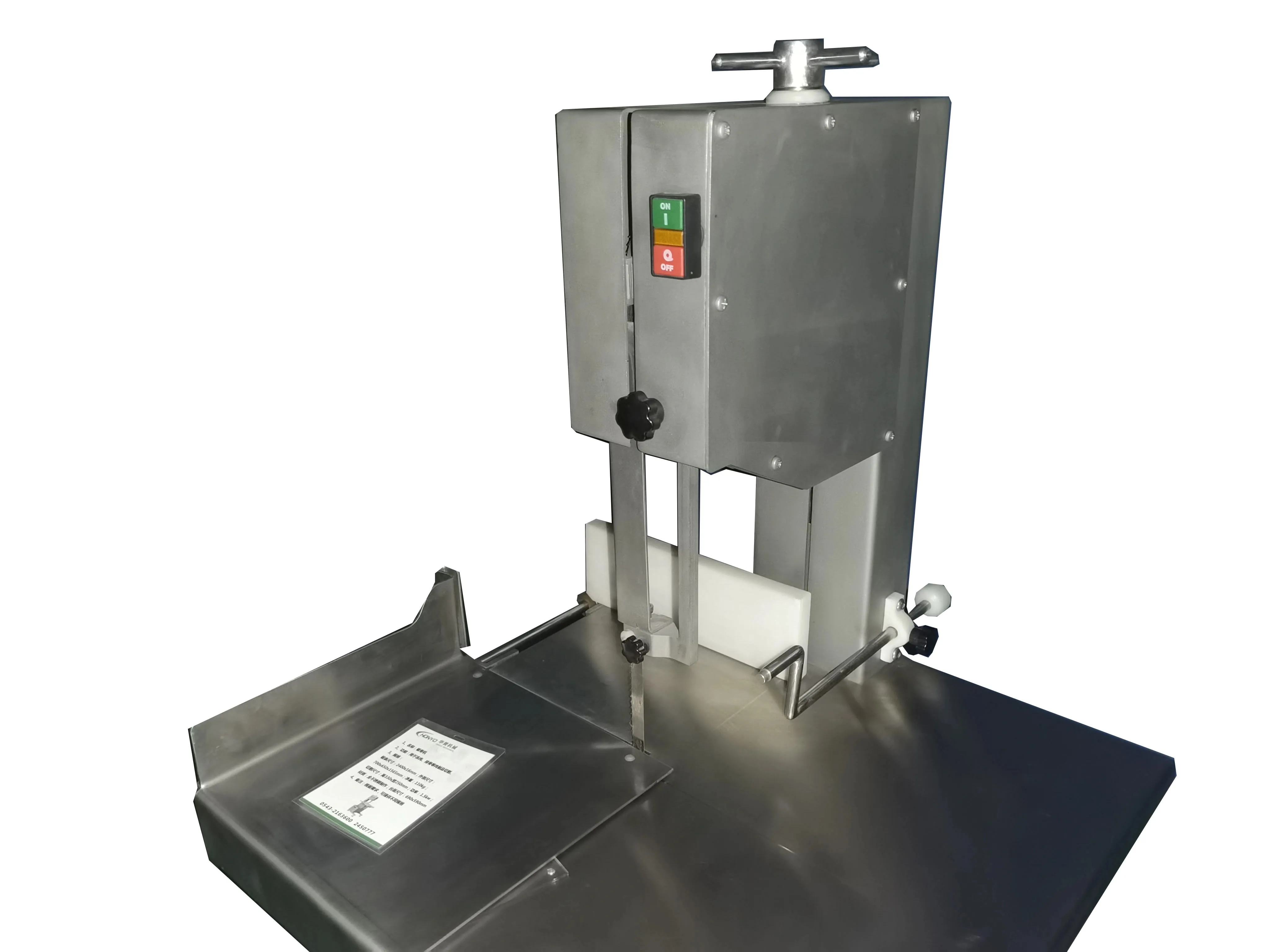 Electric automatic bone saw machine stainless steel commercial frozen meat industrial large bone cutting machine