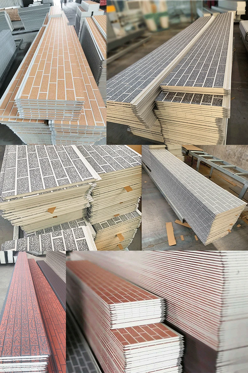 Easy Installation structural insulated panels decorative metal panel wall house building materials supplier