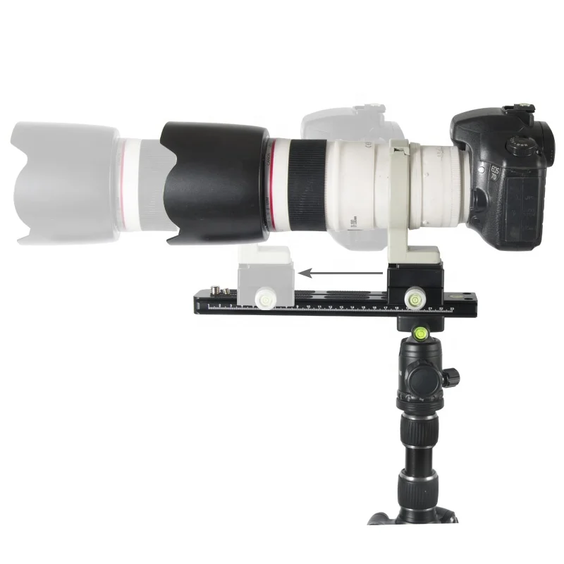 Держатель-слайдер для объектива камеры BEXIN, быстросъемная пластина, Крепление для штатива, аксессуары для наружной дорожной фотосъемки, фиксатор, алюминиевый адаптер