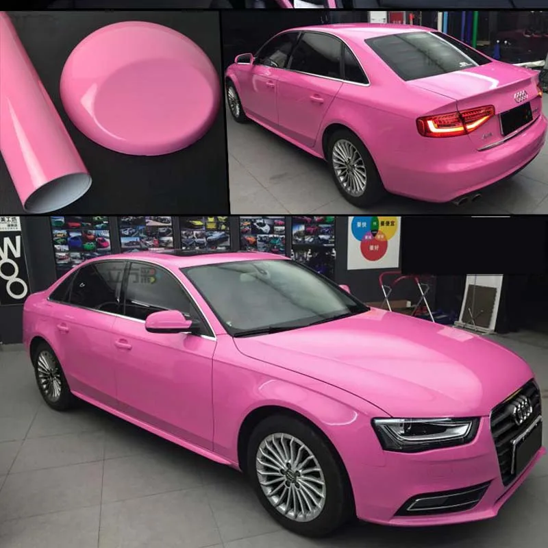 Factory Wholesale Auto Vinyl Manufacturer Glossy Metallic Car Wrap