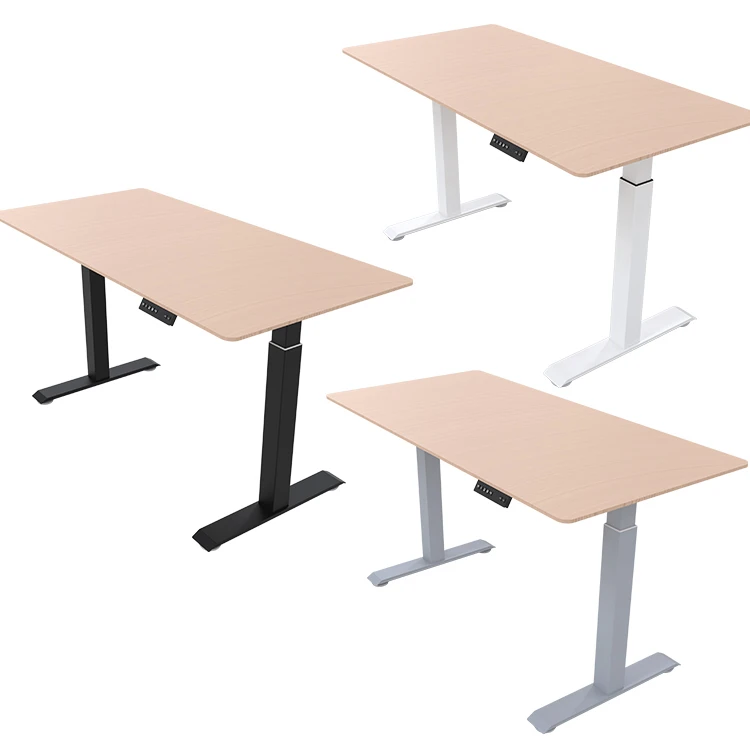 2B2 NATE Certificated Electric Adjustable Height Standing Table Stand Up Workstation Lifting Mechanism Desk Frame