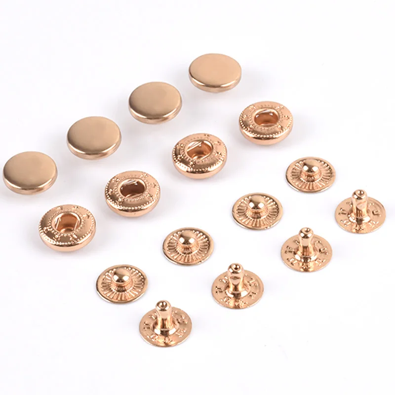 Factory Supply Decorative 10mm Snap Button Covers With High Quality
