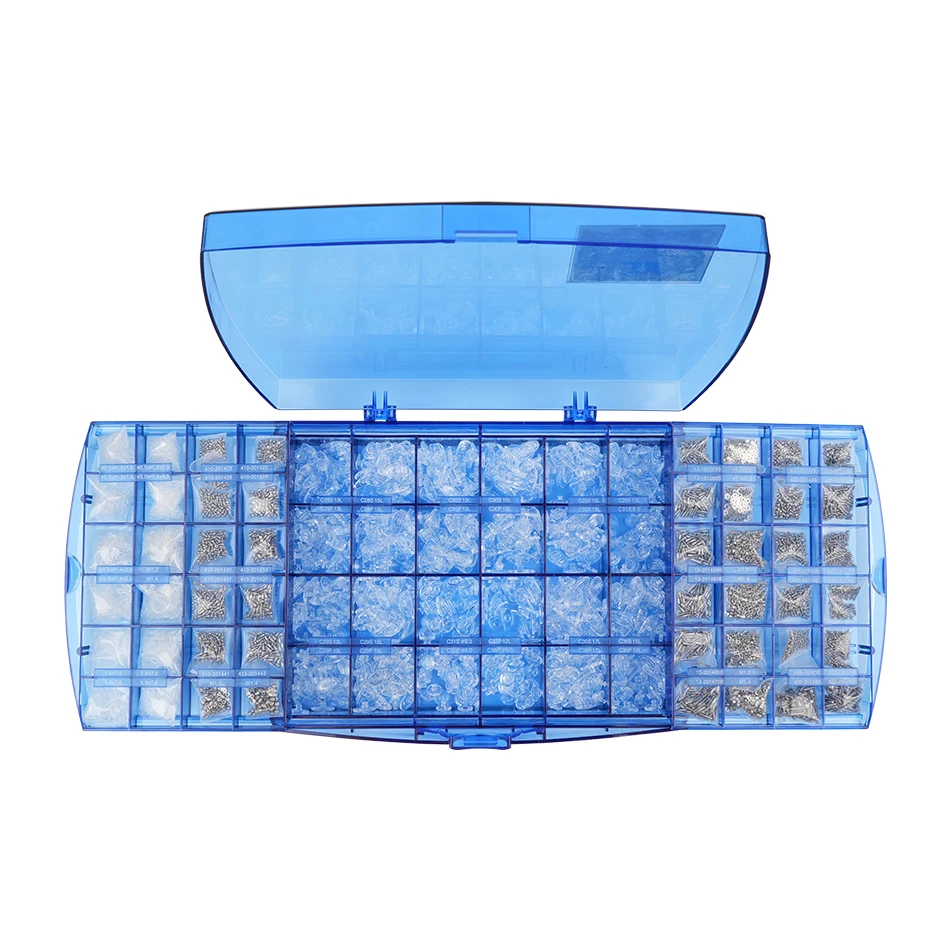 Wholesale Optical Eyeglasses Accessories Silicone Nose Pads Screws Set Glasses Screwdriver Repair Kit