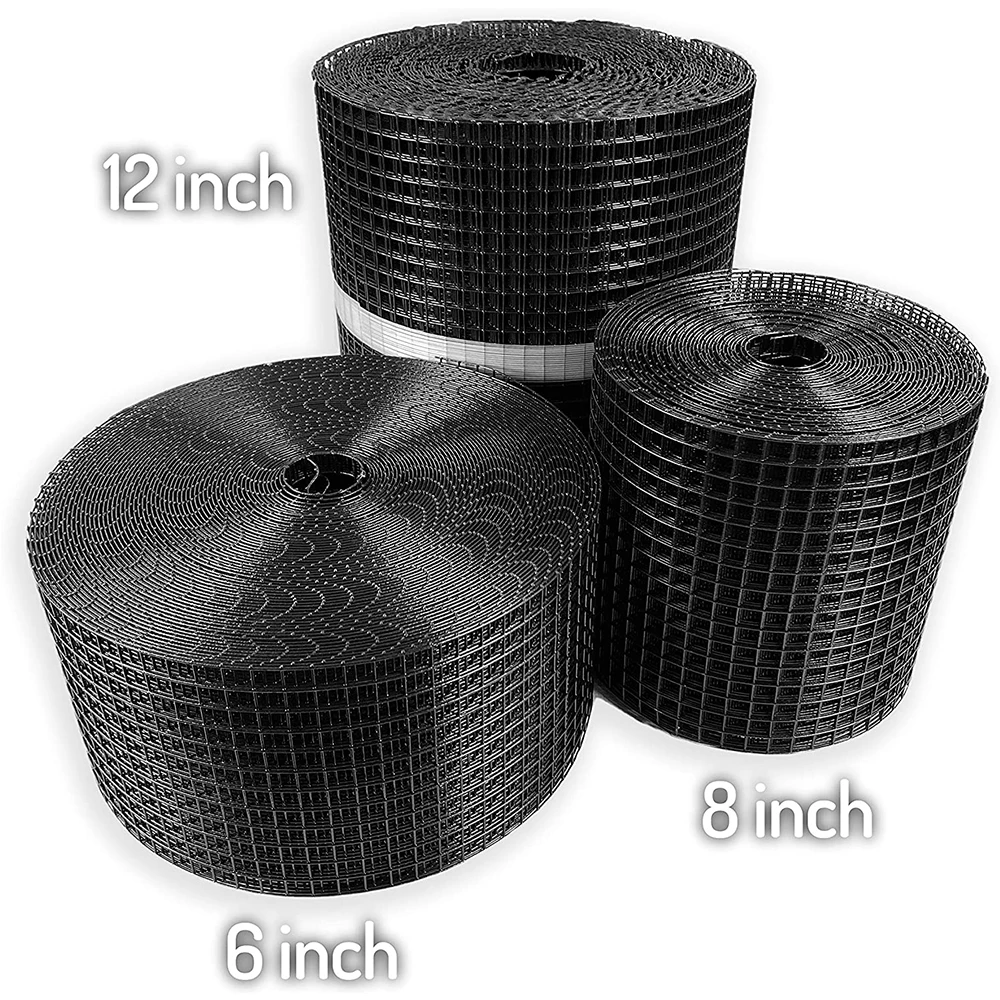 6 Inch 100ft Pvc Coated Galvanized Steel Bird Block Mesh Solar Panel