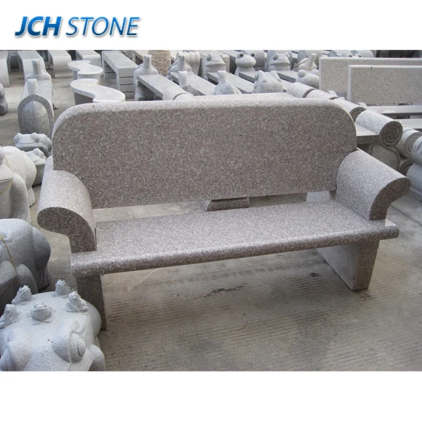 Outdoor Garden Project - Stone Benches Chairs Natural Granite
