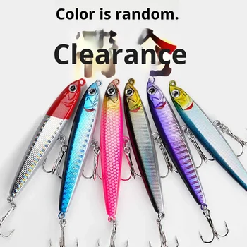 Metal Live Bait Wholesale Sinking Pencil Long Casting Jig Shiny VIB Fishing Simulation Wave Crawling Minnow – Metal Jig – view 5