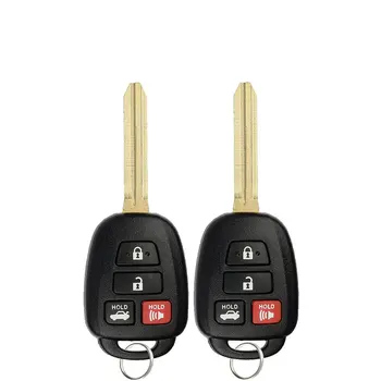High quality Smart Remote Car Key with 4buttons 315MHz H Chip transponder FCC ID HYQ12BDM for Camry Corolla