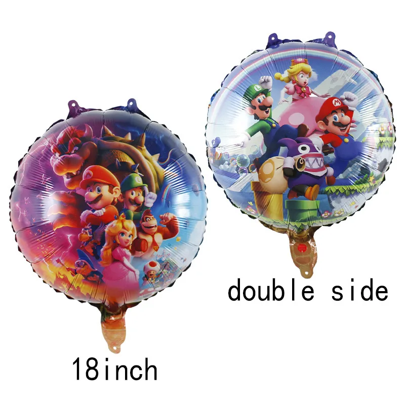 10 Pièces bros ballon fête jeu,bros ballons décorations,bros feuille  ballon,bros ballon anniversaire,bros décorations thème fête,bros  d'anniversaire