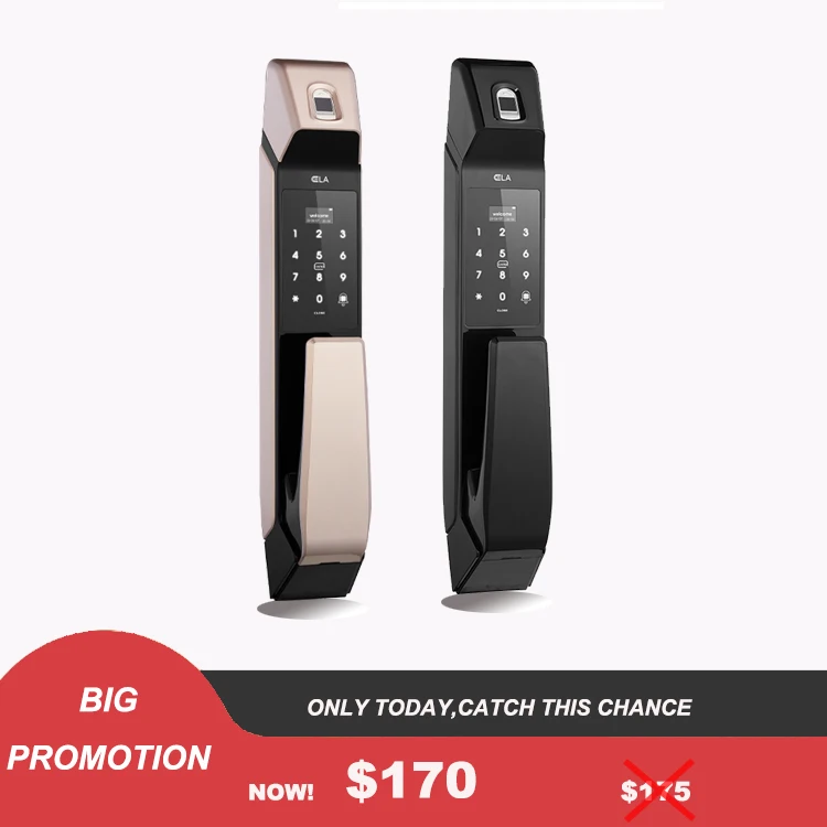 Latest Electronic Smart Home Biometric Waterproof Household Intelligent Digital Password Smart Lock Fingerprint