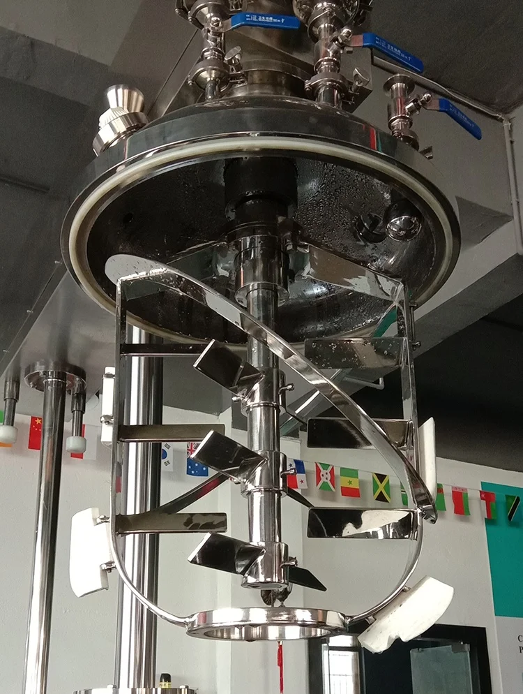 
200 л вакуумный эмульгирующий гомогенизатор миксер машина для производства майонеза и пасты 