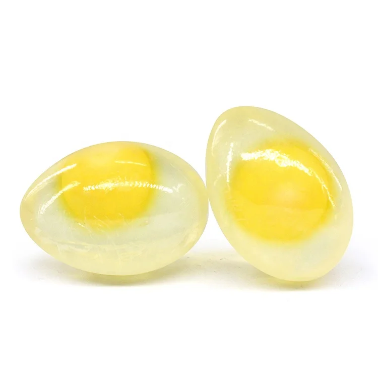 Oem Custom  Logo Deep Cleaning Moisturizing Natural Soap Collagen Egg Soap Whitening Handmade Egg Soap