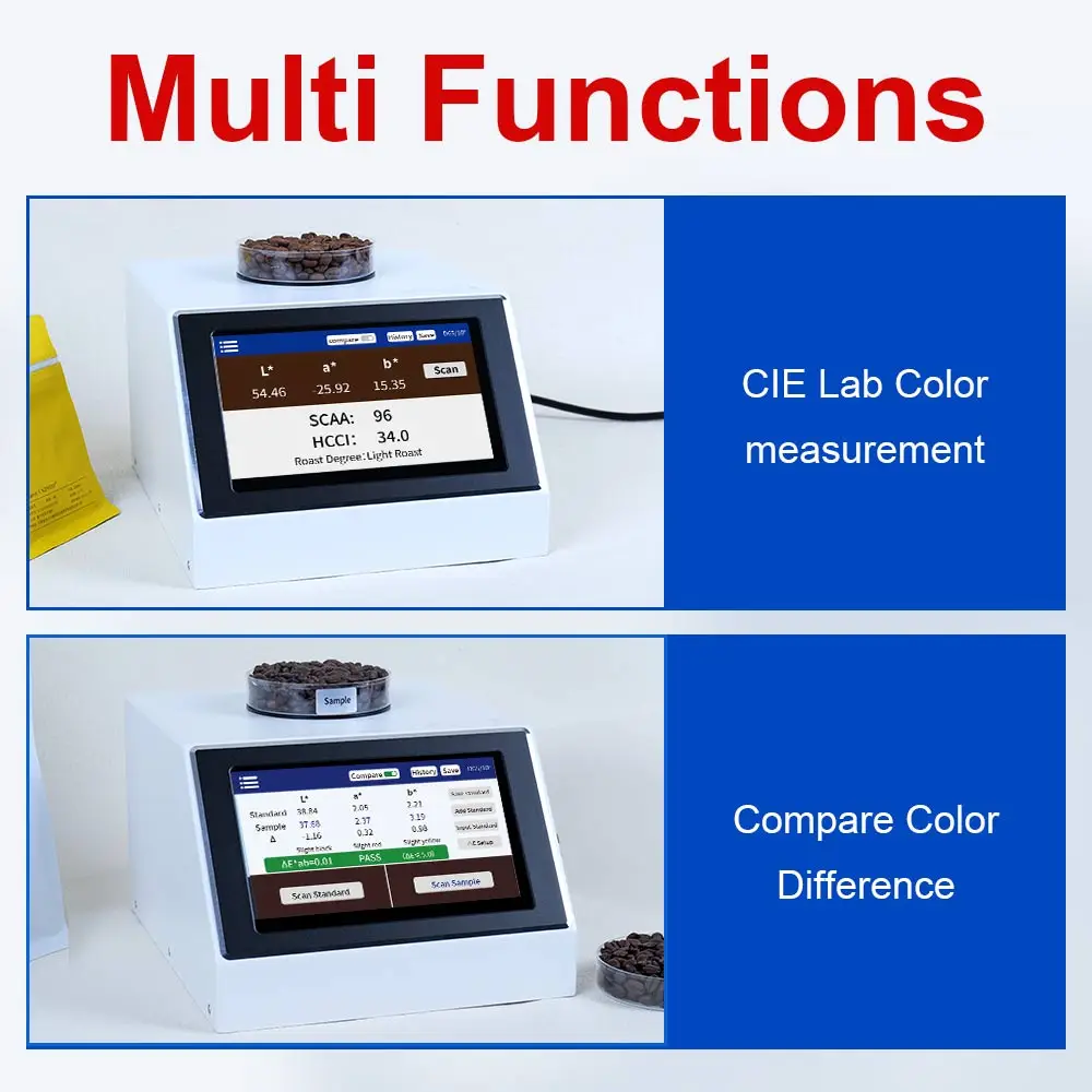 Real Factory LS177C Agtron Analyzer Color Meter Roasted Coffee Bean Analyzer Coffee Colorimeter