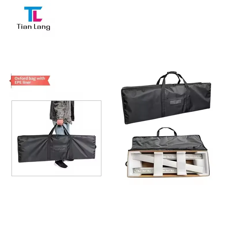 Tianlang двухсторонний тканевый светодиодный дисплей рекламный баннер лайтбокс прямоугольный алюминиевый 10s сборный складной инструмент Бесплатная подсветка