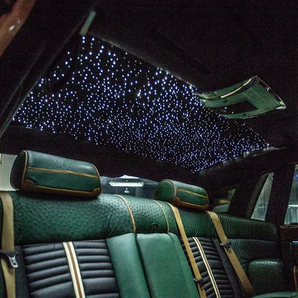 Plastic Optic Fiber Starry Sky Ceiling Car Roof Decoration Led Lighting 45w Led Light Engine