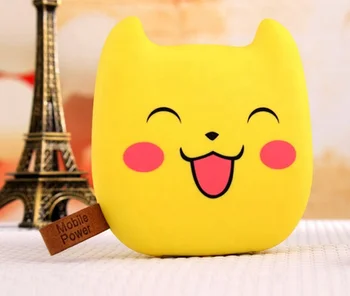 Lovely cute cartoon promotional Power Bank OEM gift fashion mini low price portable charger powerbank for phone