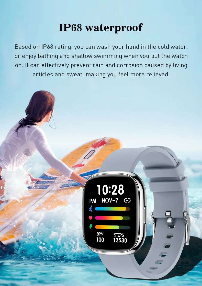 Smart Watches New Arrivals 2022 P52 1.3 Inch TFT IPS Fitness Sport Health Waterproof Smart Watch for Kids Men Women Girls (10).jpg