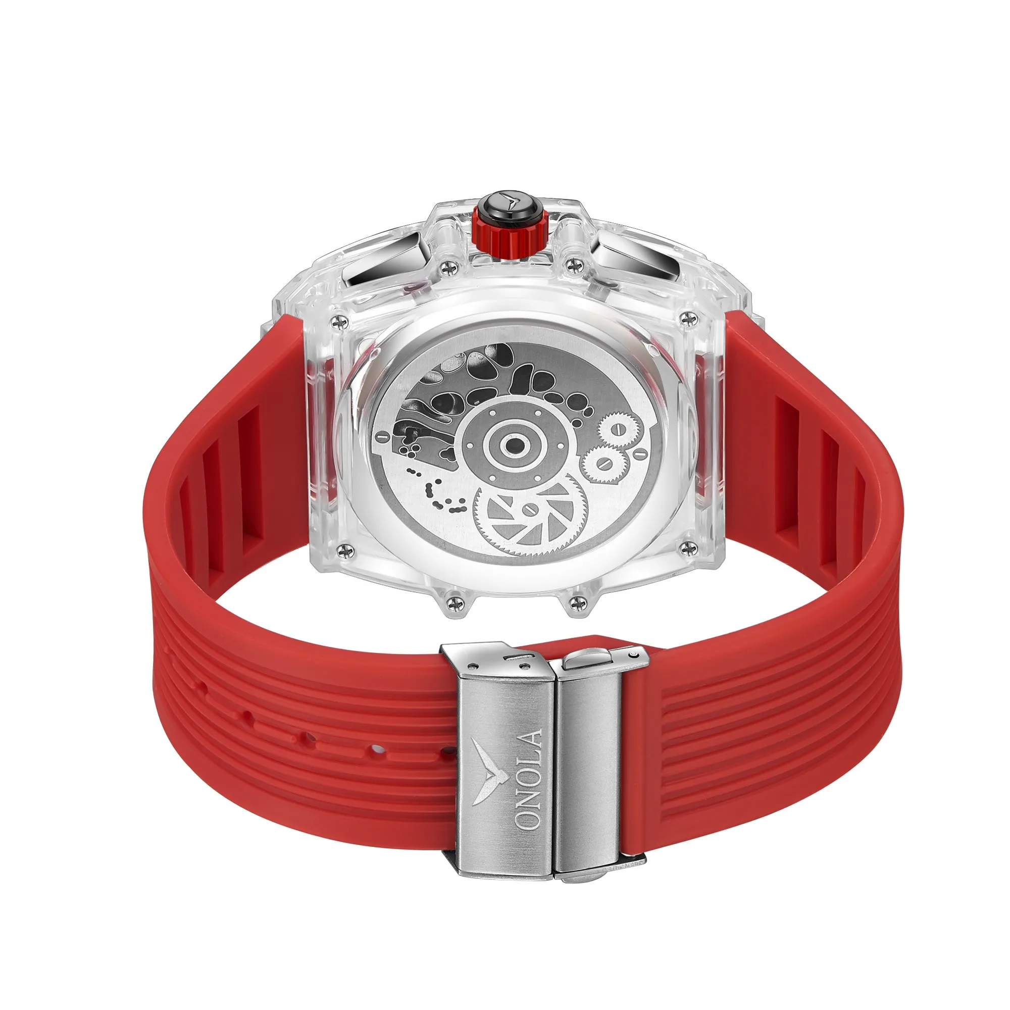 NEW Fashion ONOLA 6810 Luxury Watches Men Wrist Waterproof Square Watch Customized Men Quartz Watches
