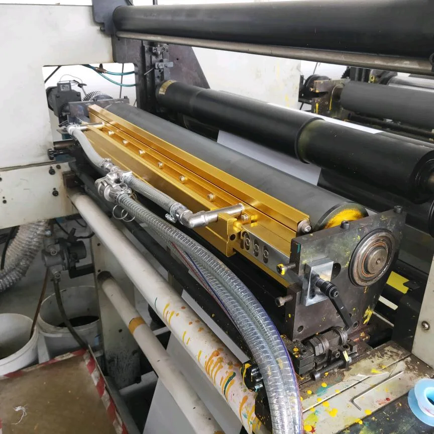 Multicolor 4 Colour Flexo Label Printing Machine