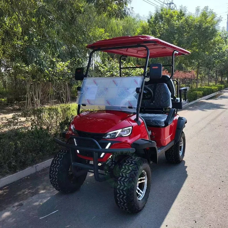 Cheap 4 Seater 2024 New Electric Golf Buggy Car Carts Street Legal Golf